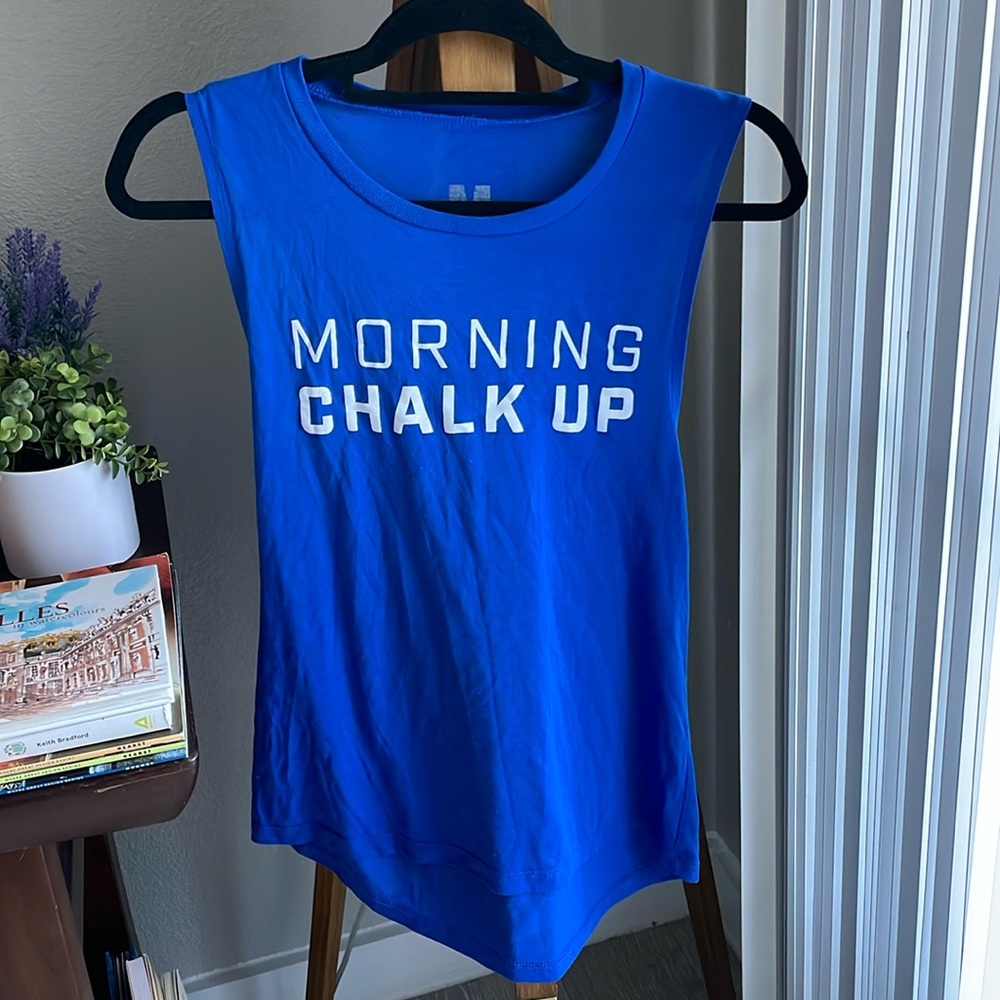 Morning Chalk Up Muscle Tank
